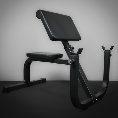 Adjustable Preacher Curl Bench