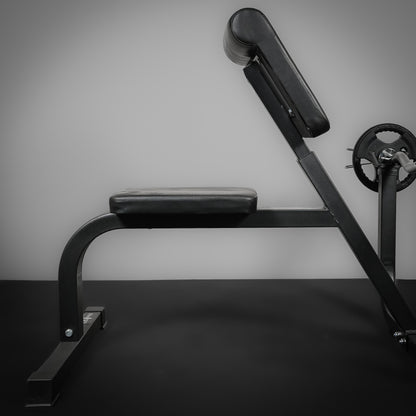 Adjustable Preacher Curl Bench