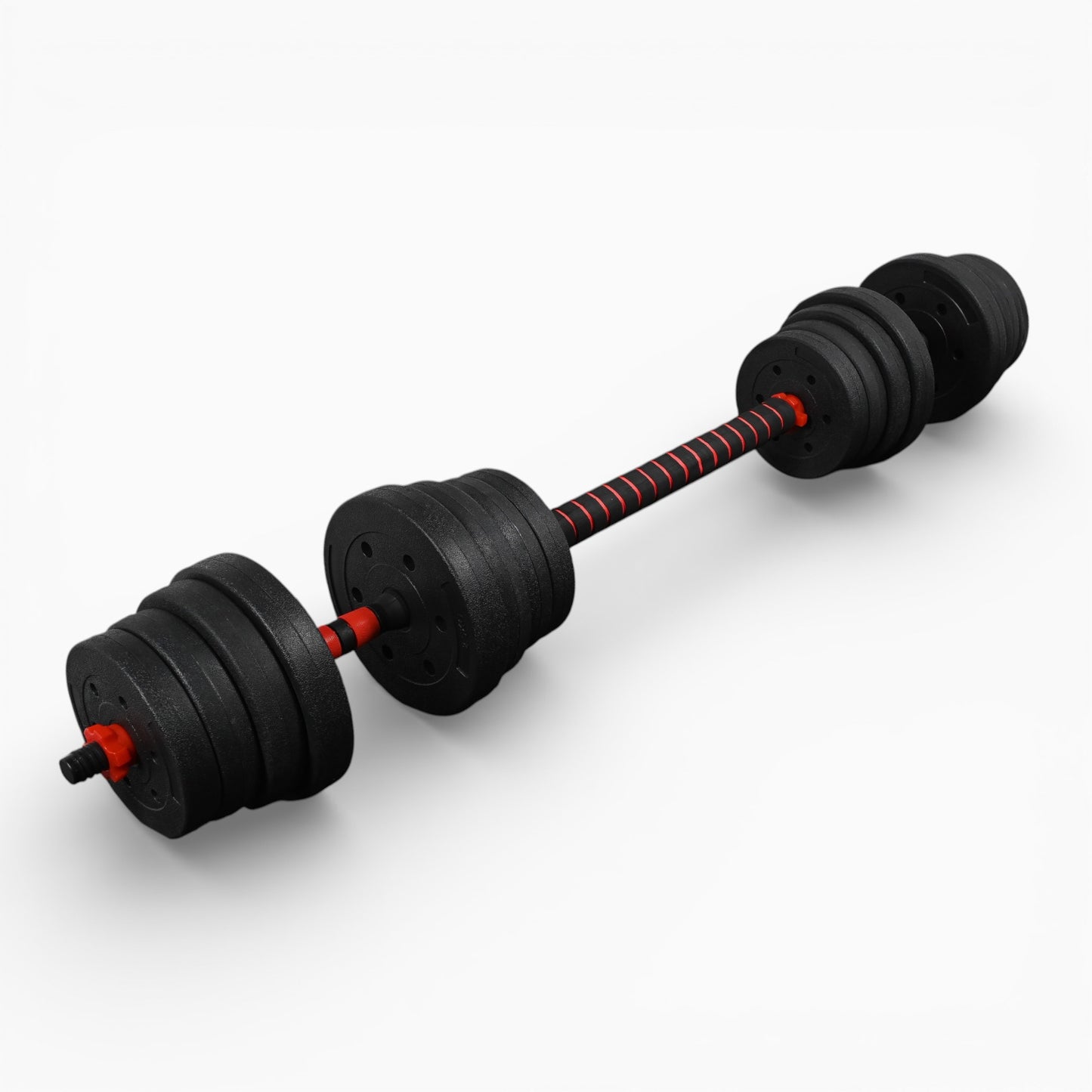 GymSets Adjustable Dumbbell Barbell Set