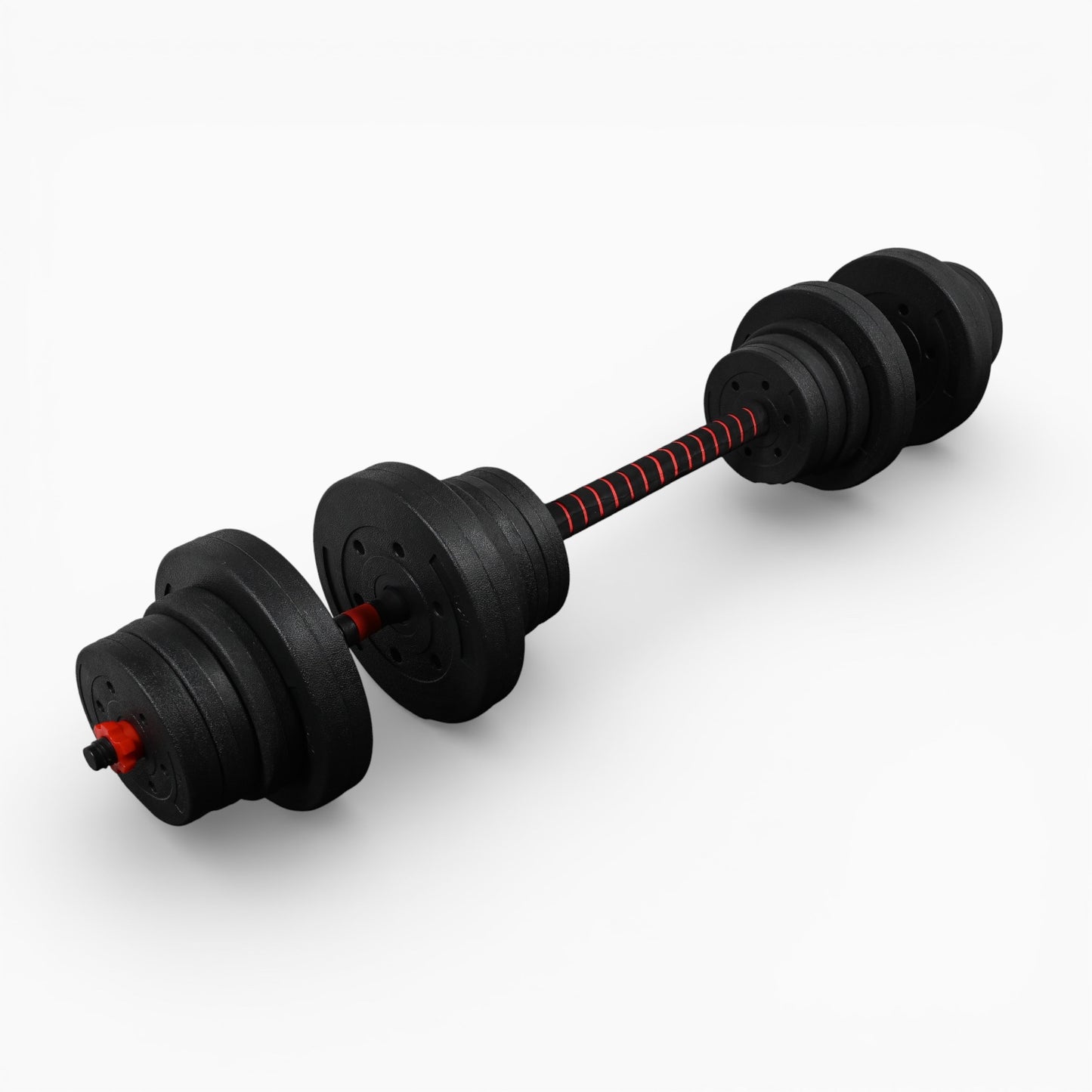 GymSets Adjustable Dumbbell Barbell Set