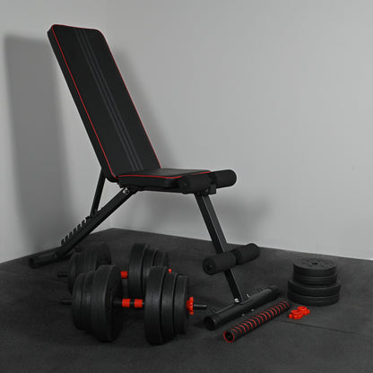 GymSets Adjustable Dumbbell Barbell Set