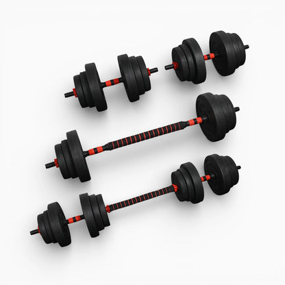 GymSets Adjustable Dumbbell & Barbell Set (Warehouse Returns)