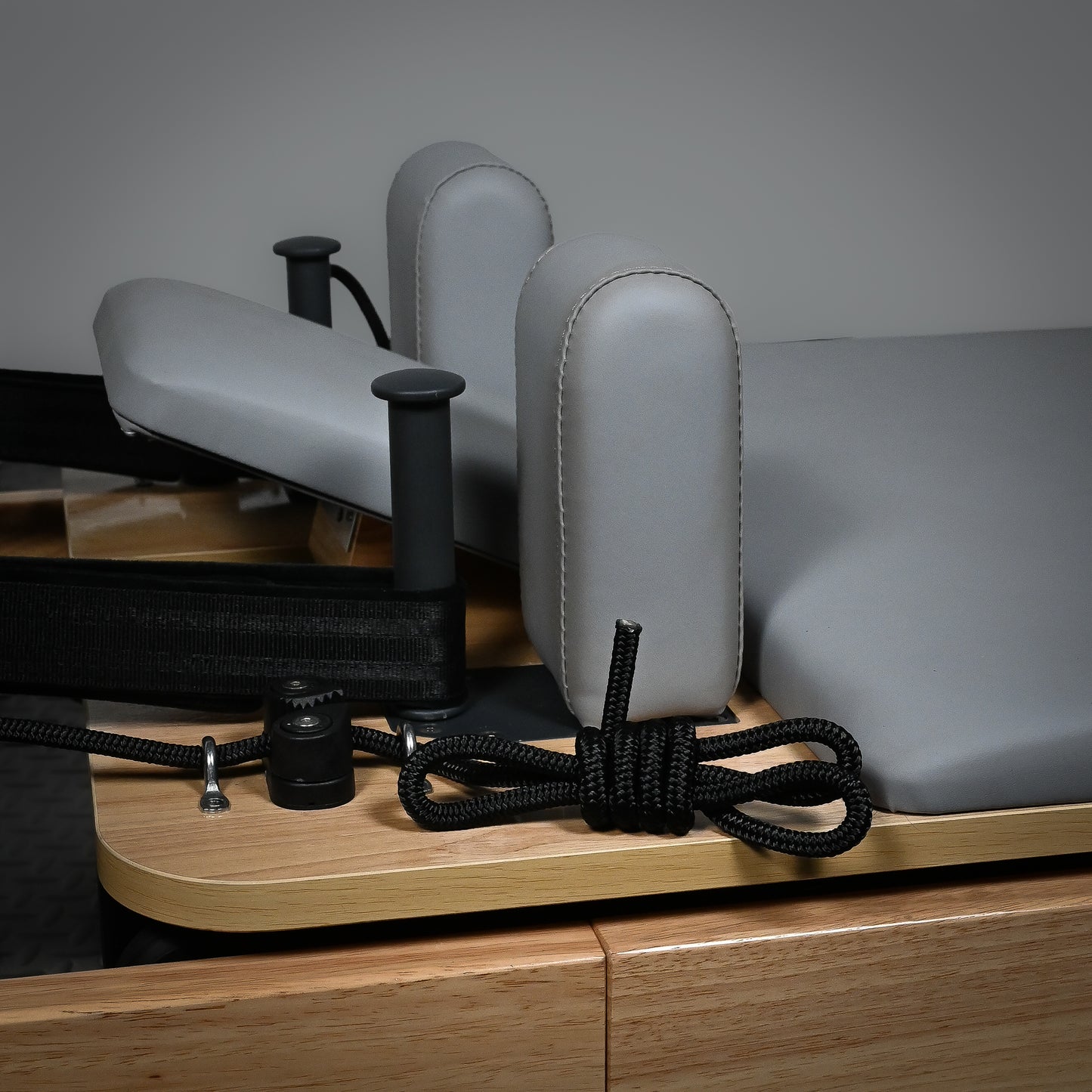 GymSets Oak Reformer Pilates Studio Machine