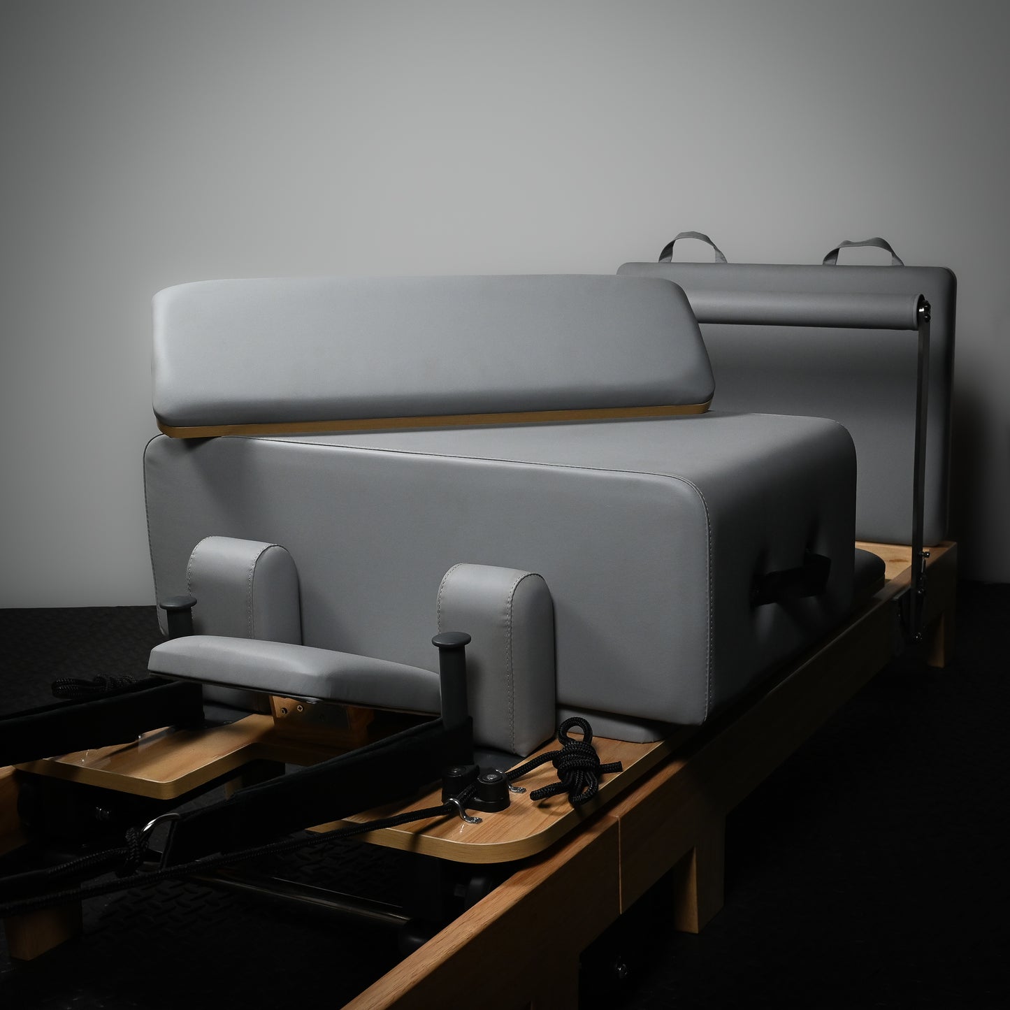 GymSets Oak Reformer Pilates Studio Machine