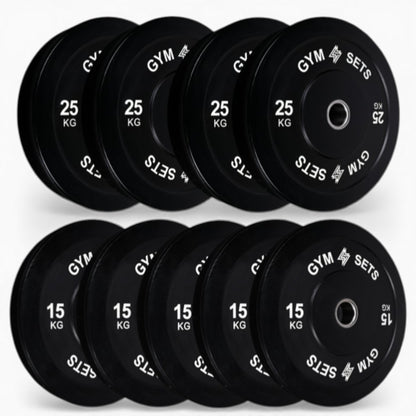 GymSets Olympic Bumper Plates Sets