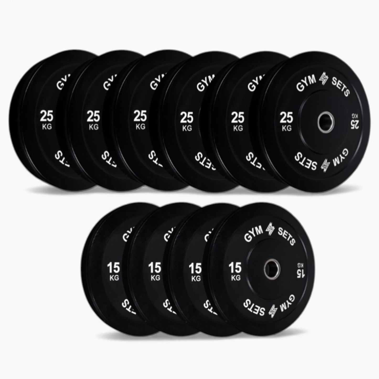 GymSets Olympic Bumper Plates Sets