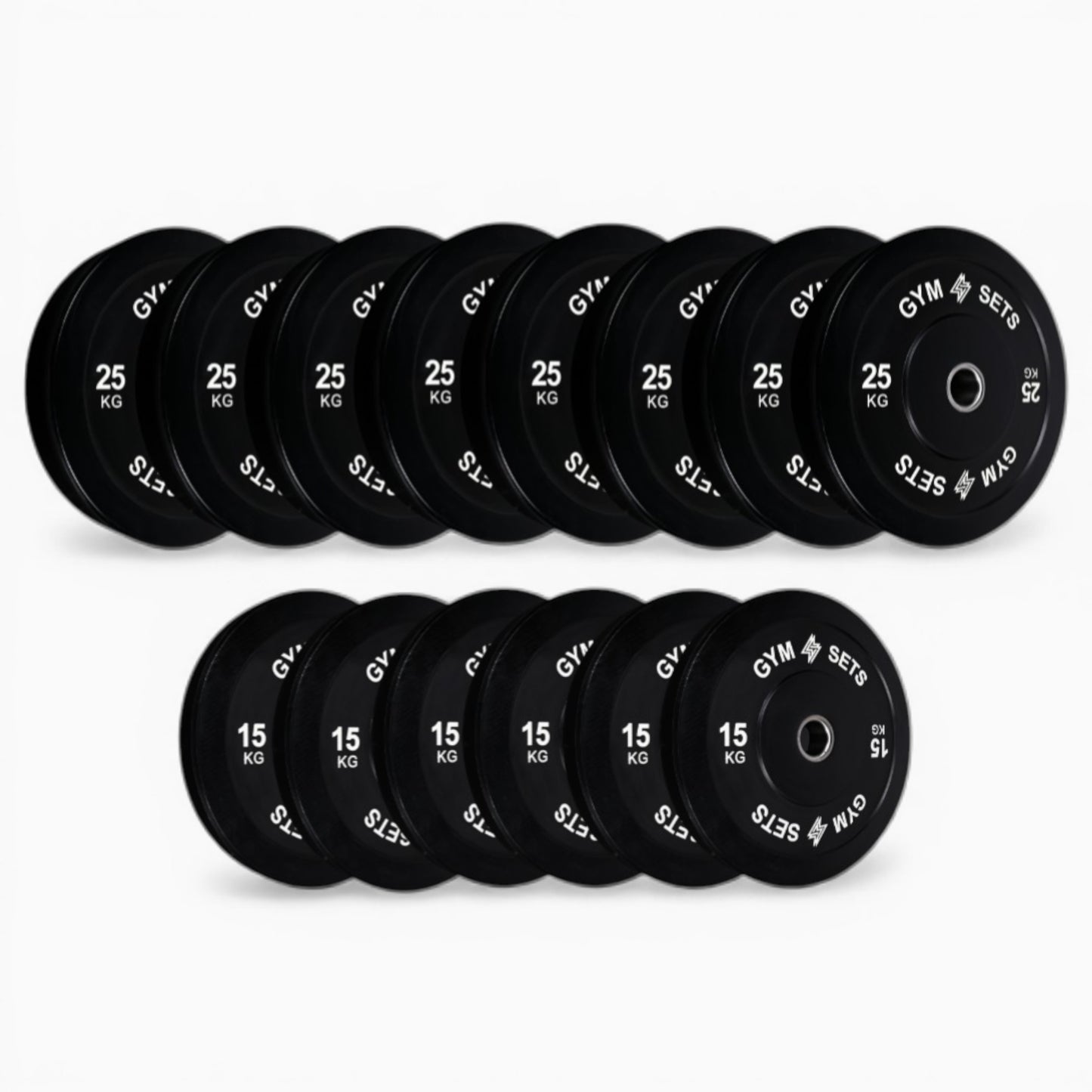GymSets Olympic Bumper Plates Sets