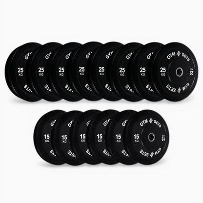 GymSets Olympic Bumper Plates Sets