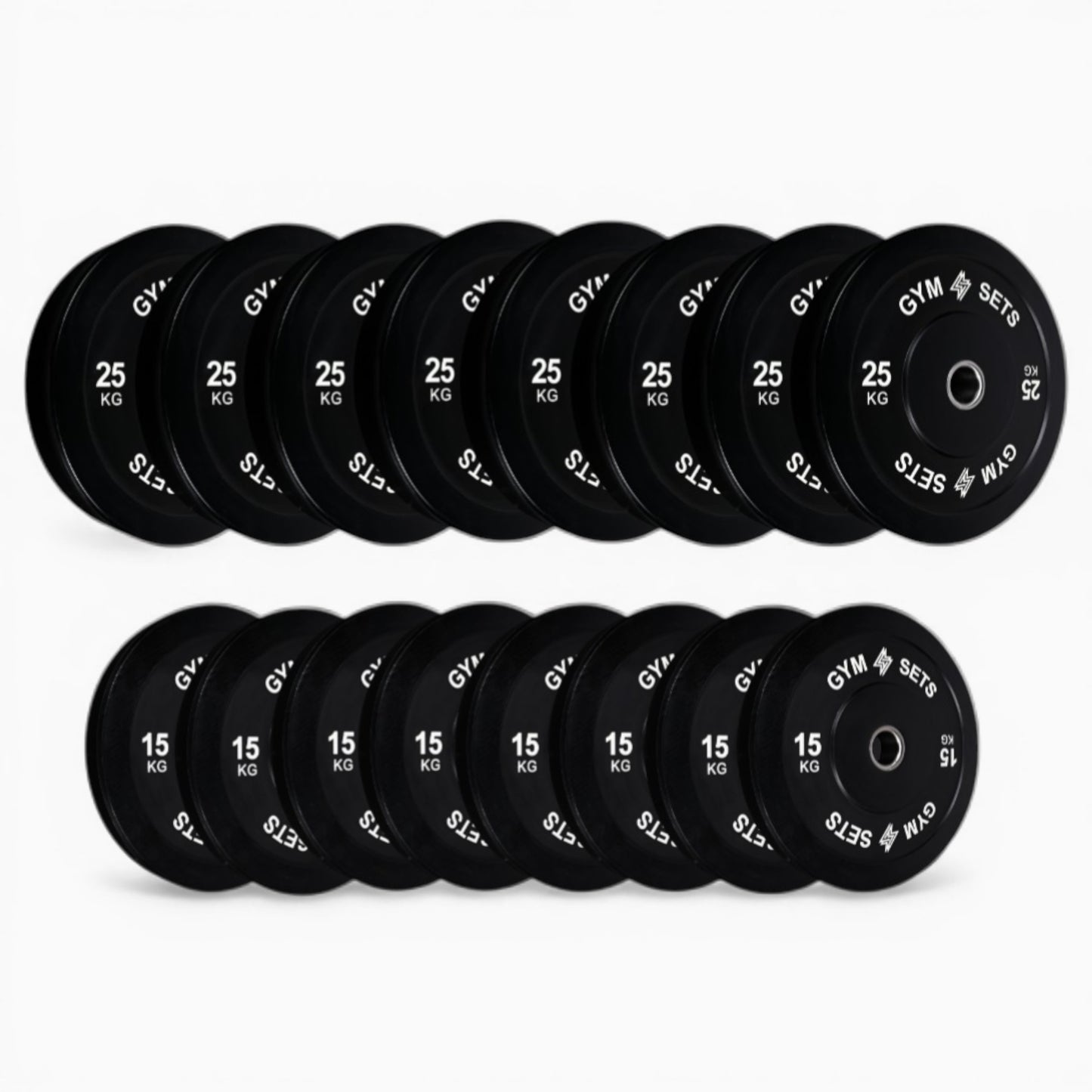 GymSets Olympic Bumper Plates Sets