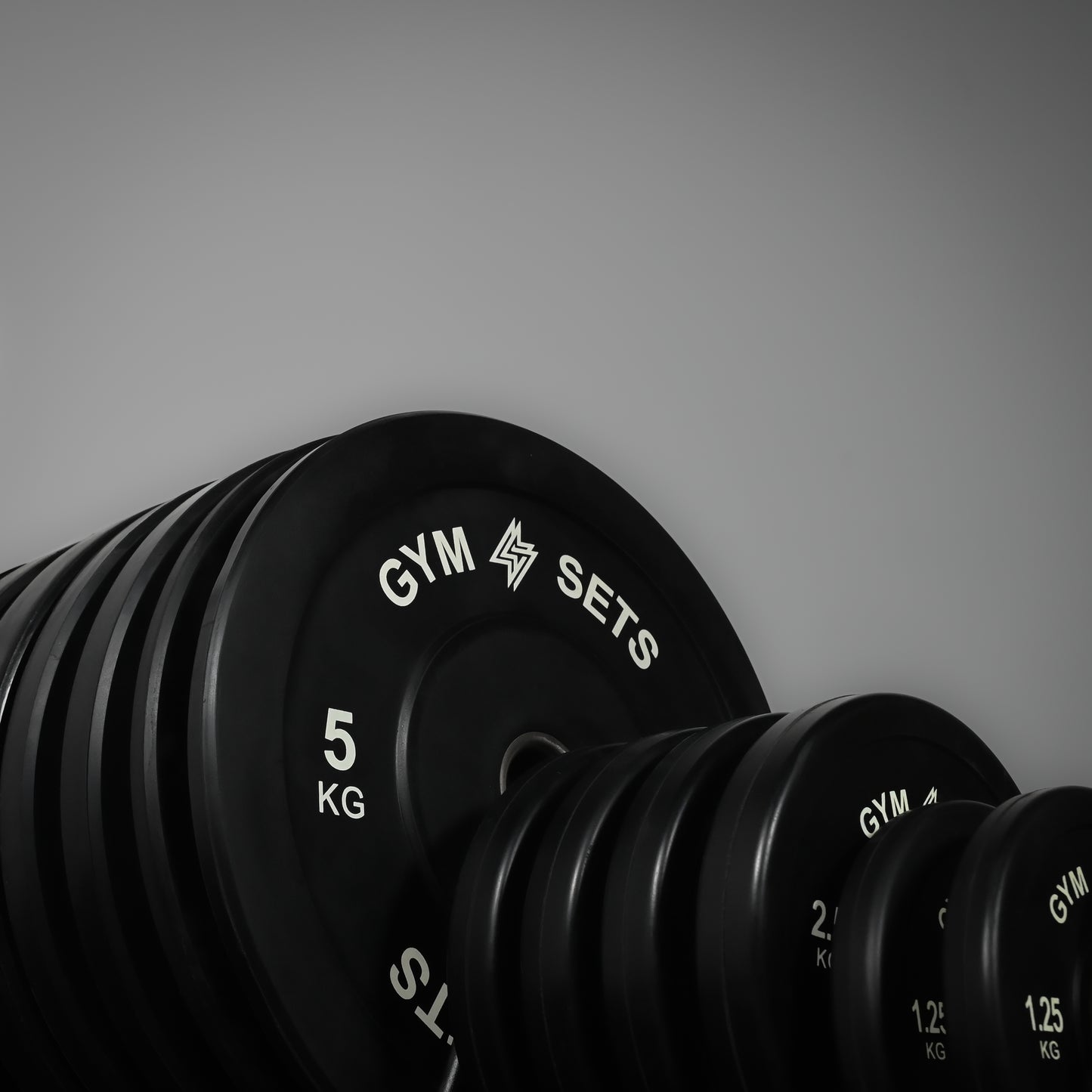 GymSets Extended Weight Plate Storage Rack