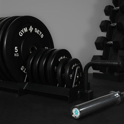 GymSets Extended Weight Plate Storage Rack