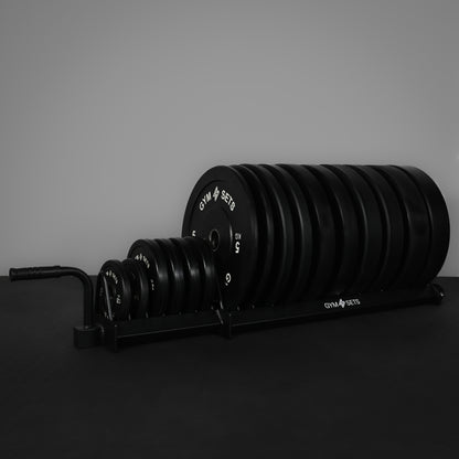 GymSets Extended Weight Plate Storage Rack