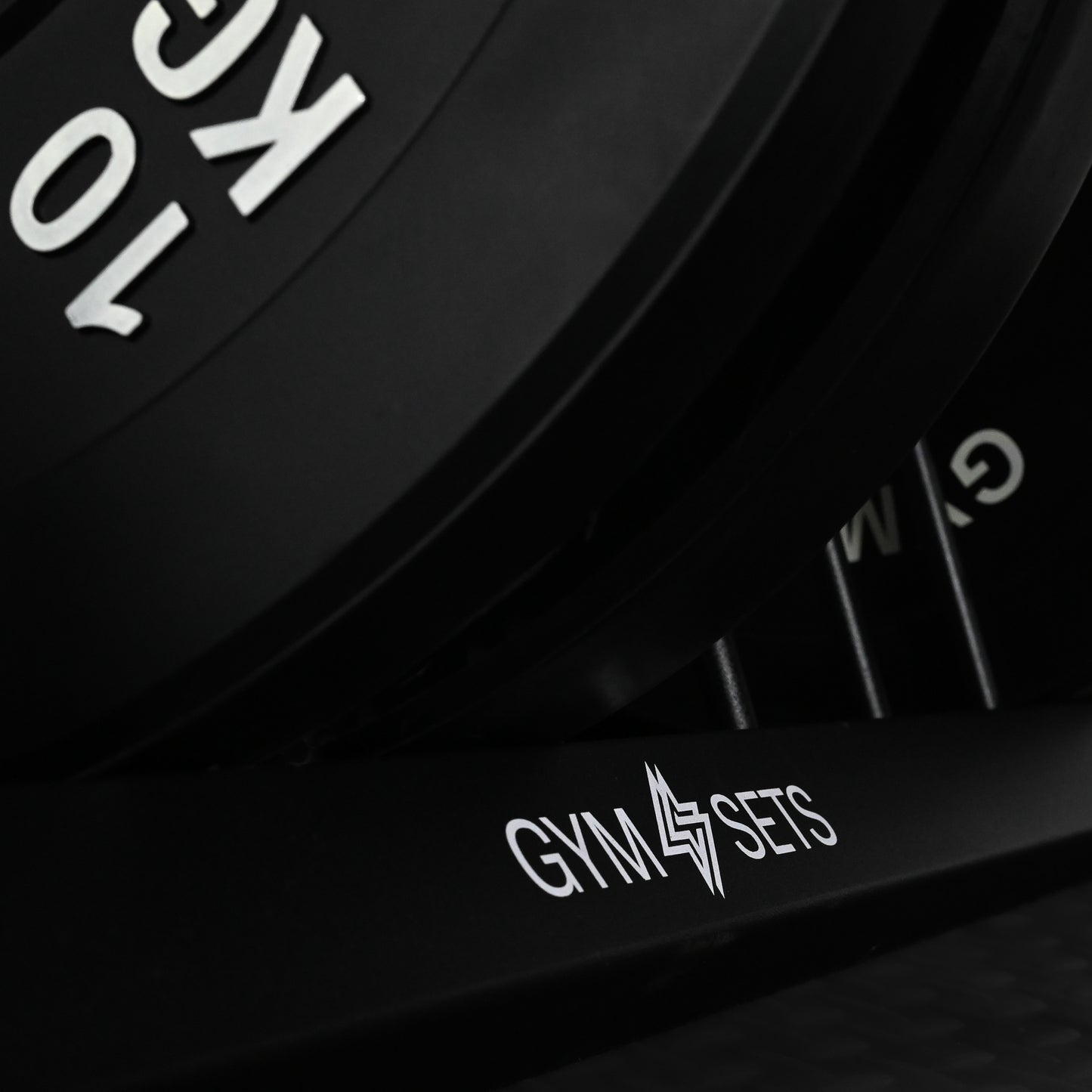 GymSets Extended Weight Plate Storage Rack