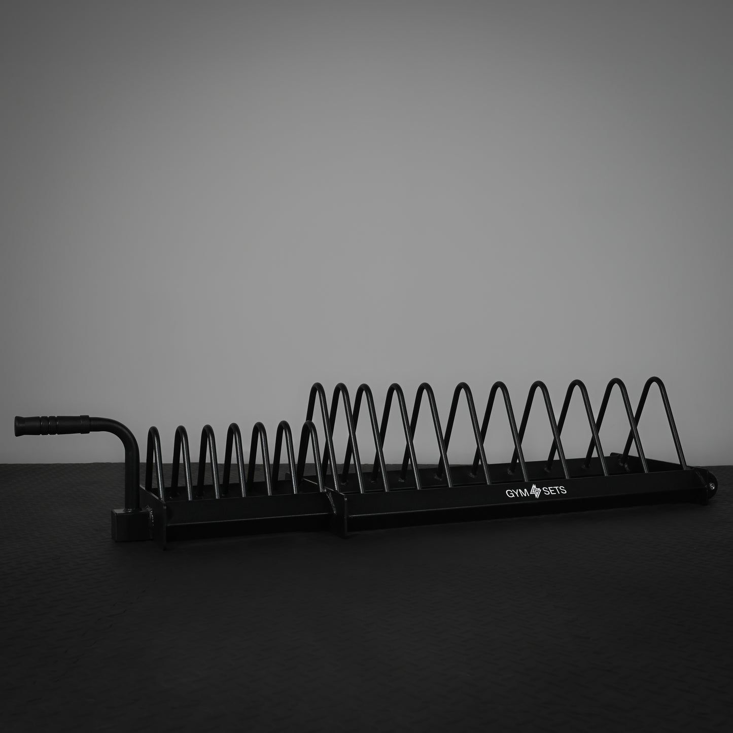 GymSets Extended Weight Plate Storage Rack