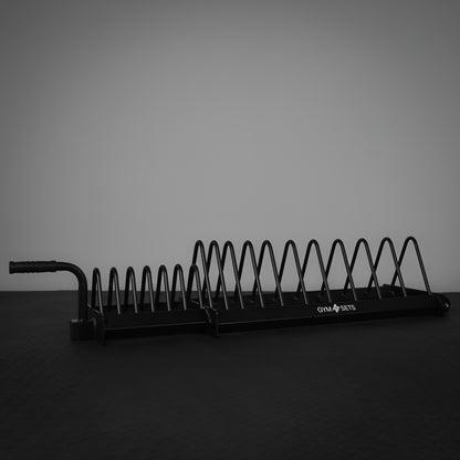 GymSets Extended Weight Plate Storage Rack