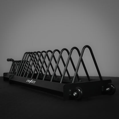 GymSets Extended Weight Plate Storage Rack