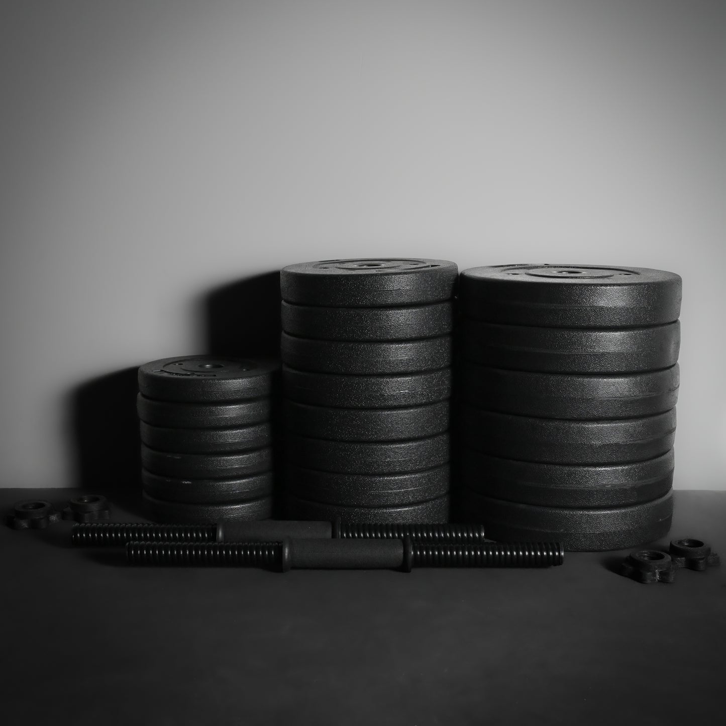 GymSets 1" Vinyl Weight Plates