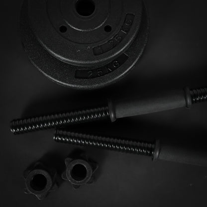 GymSets Adjustable Dumbbell Barbell Set V2