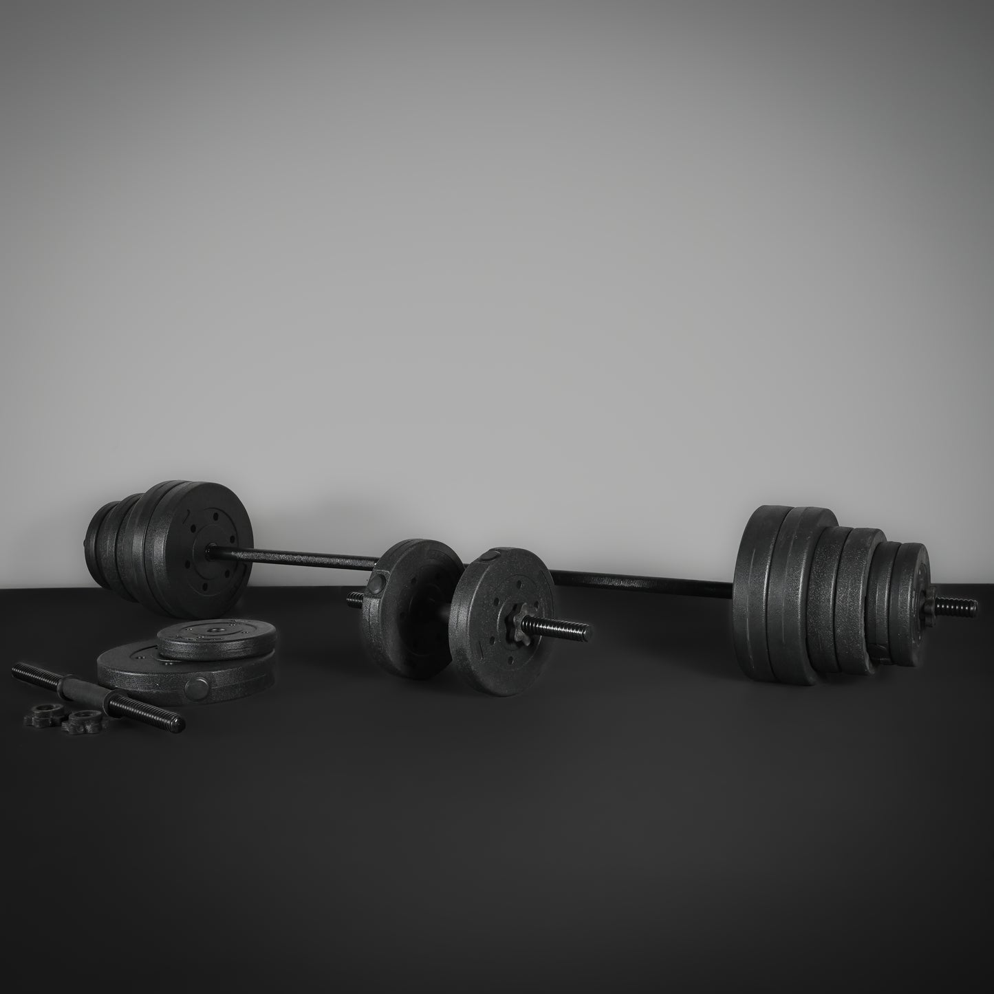 GymSets Adjustable Dumbbell Barbell Set V2