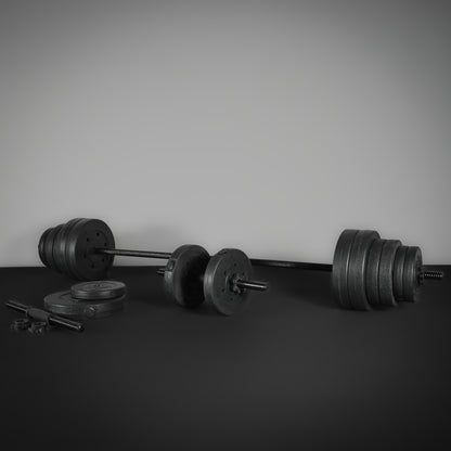 GymSets Adjustable Dumbbell Barbell Set V2
