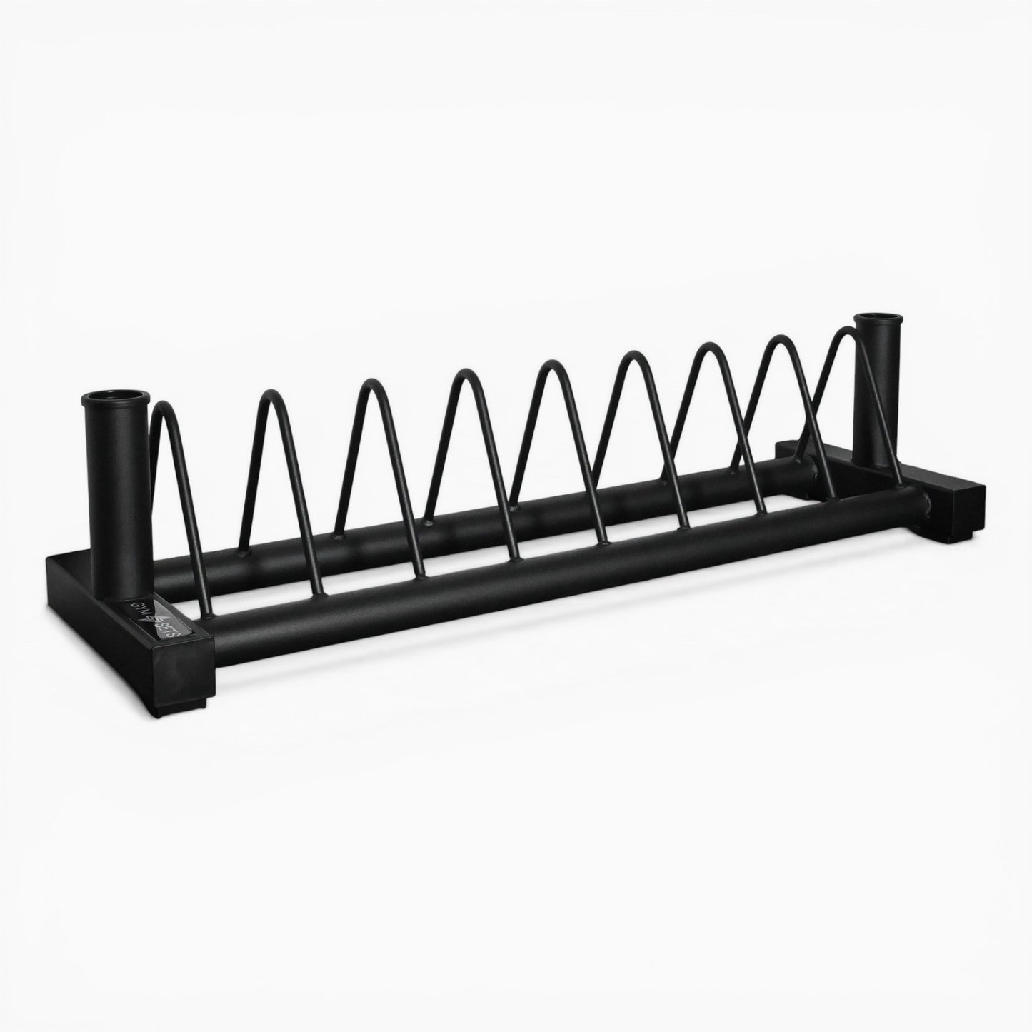 GymSets Standard Weight Plate Storage Rack