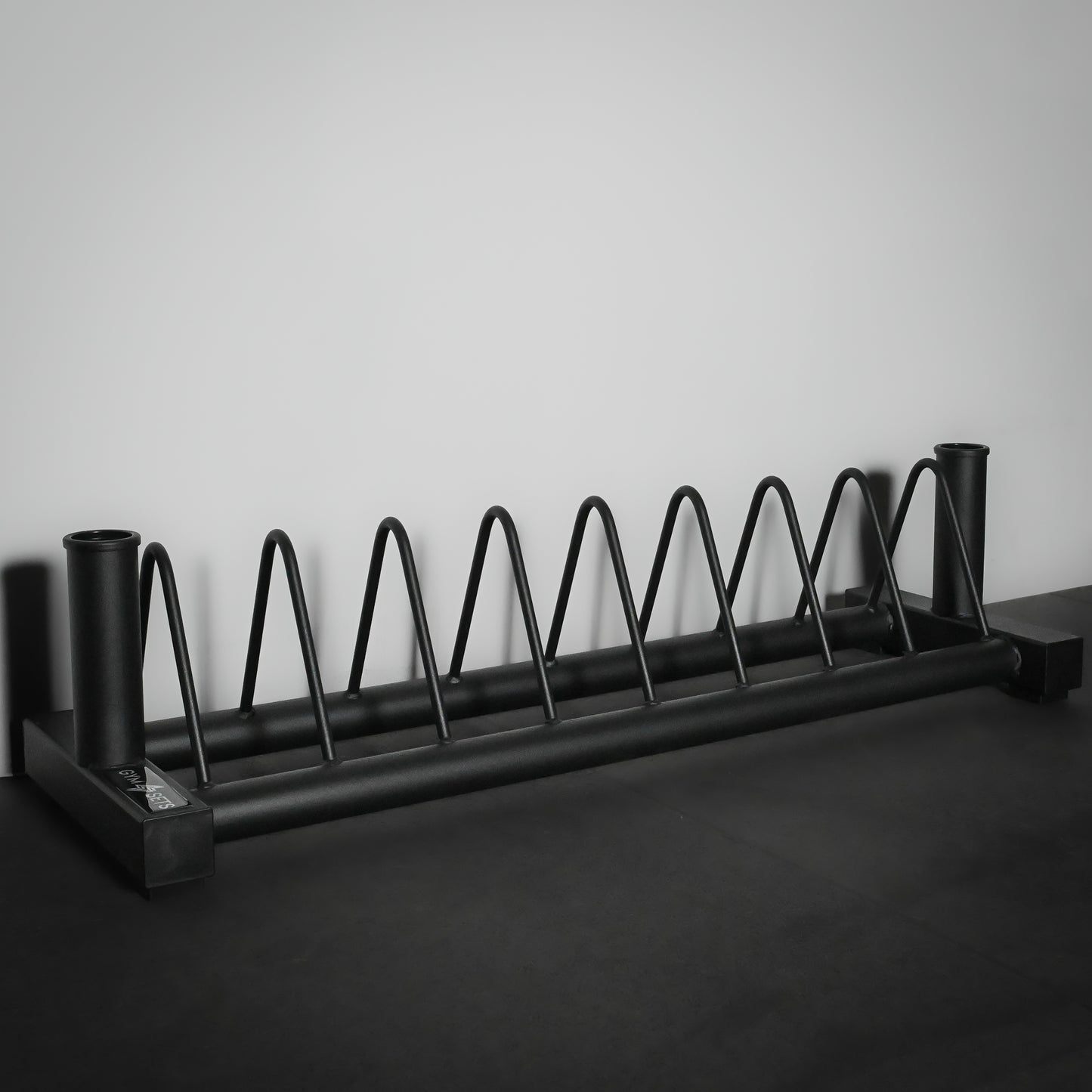 GymSets Standard Weight Plate Storage Rack