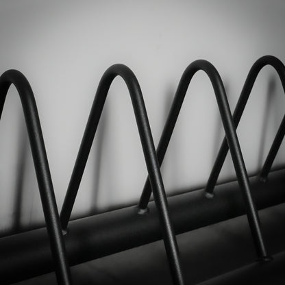 GymSets Standard Weight Plate Storage Rack