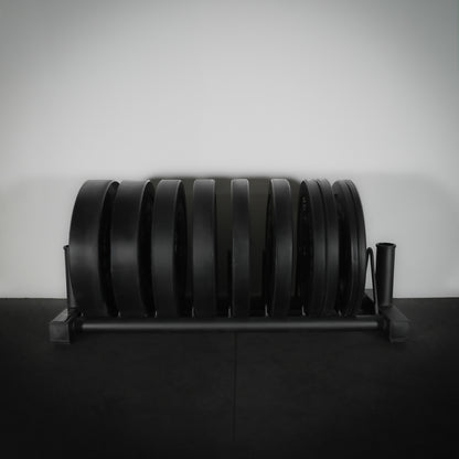 GymSets Standard Weight Plate Storage Rack