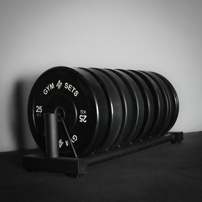GymSets Standard Weight Plate Storage Rack