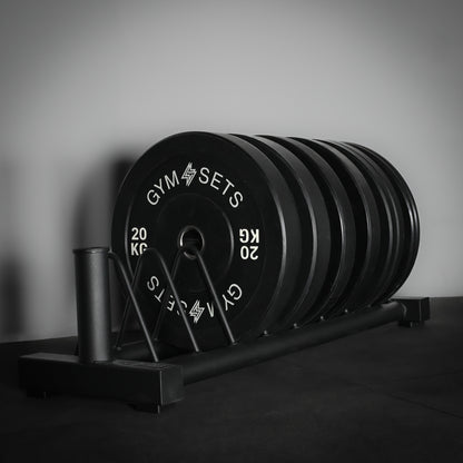 GymSets Standard Weight Plate Storage Rack