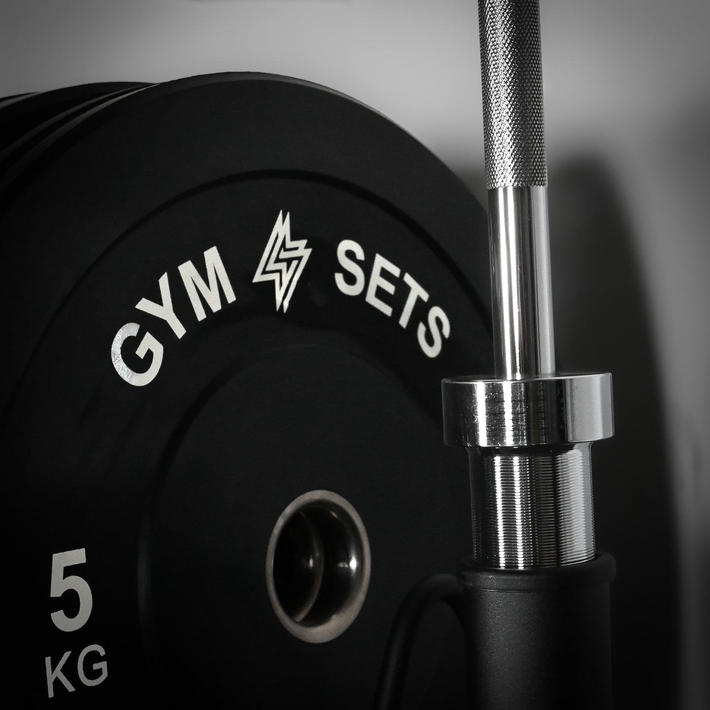 GymSets Standard Weight Plate Storage Rack