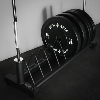 GymSets Standard Weight Plate Storage Rack
