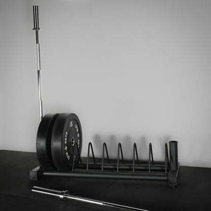 GymSets Standard Weight Plate Storage Rack