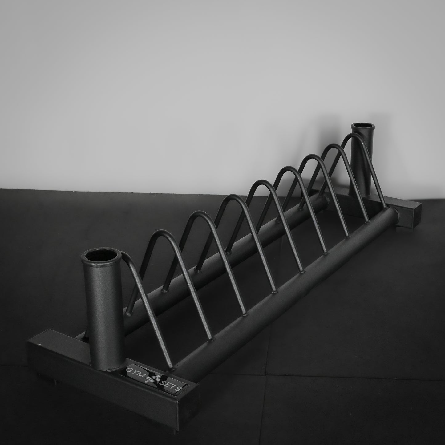 GymSets Standard Weight Plate Storage Rack