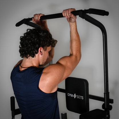 GymSets Pull Up & Dip Station