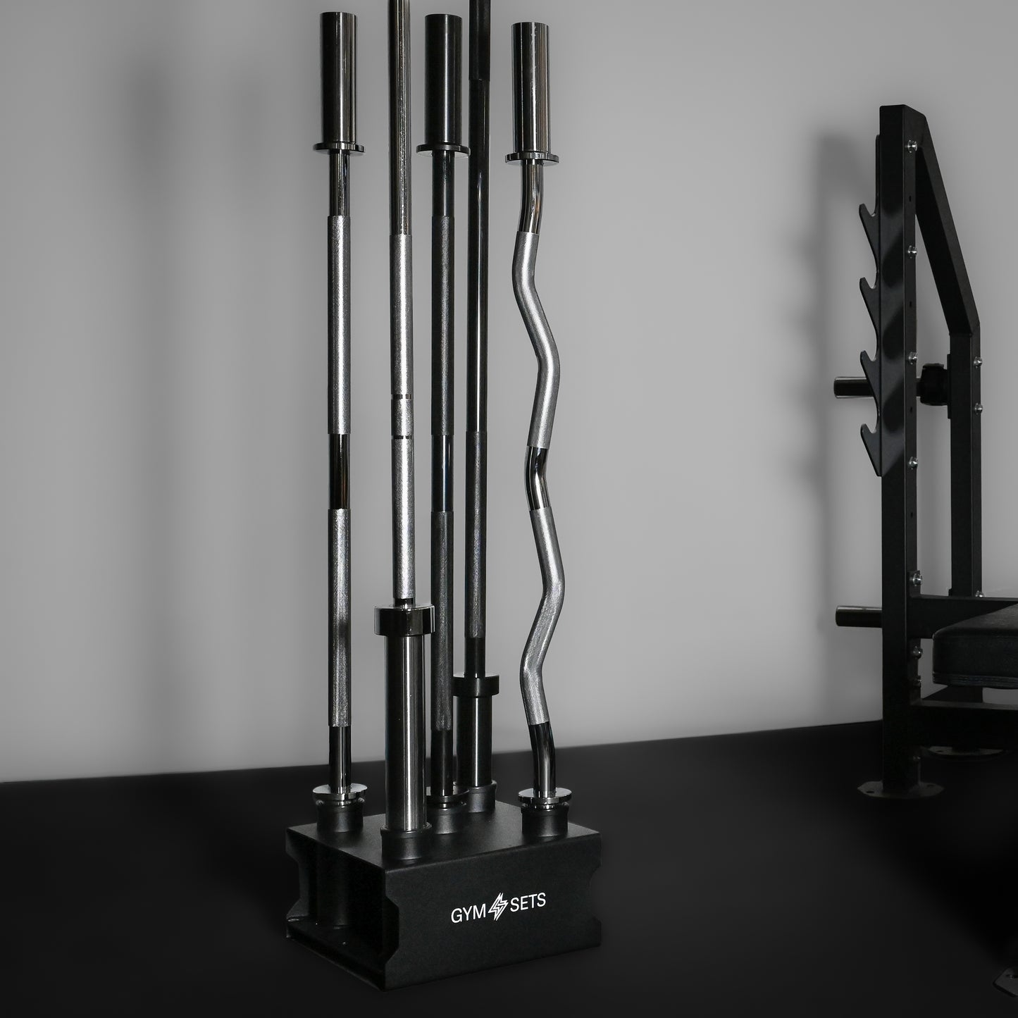 GymSets 5 Olympic Bar Floor Stand