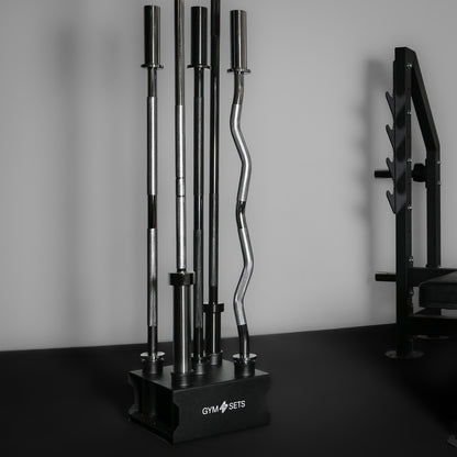 GymSets 5 Olympic Bar Floor Stand