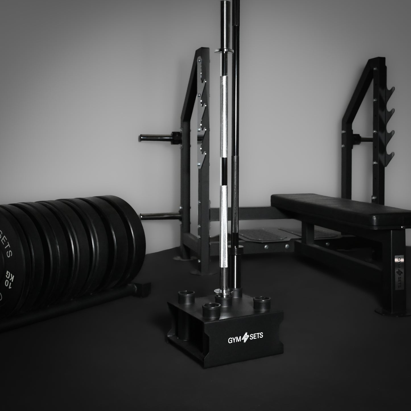 GymSets 5 Olympic Bar Floor Stand