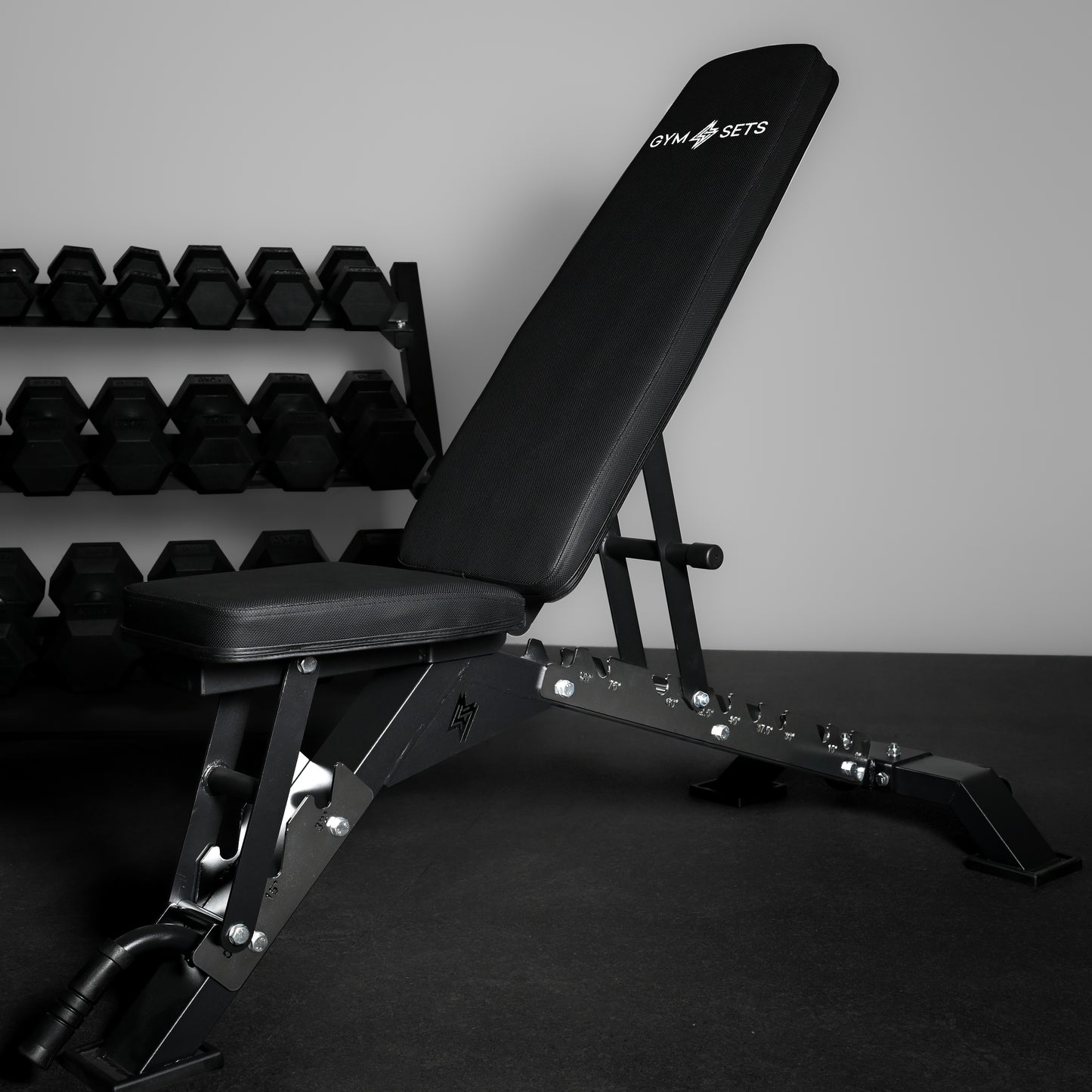GYMSETS™ Tri Leg Commercial Gym Weight Bench (V2)