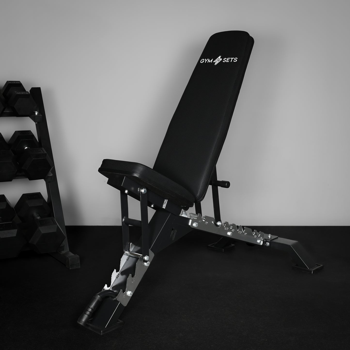 GYMSETS™ Tri Leg Commercial Gym Weight Bench (V2)