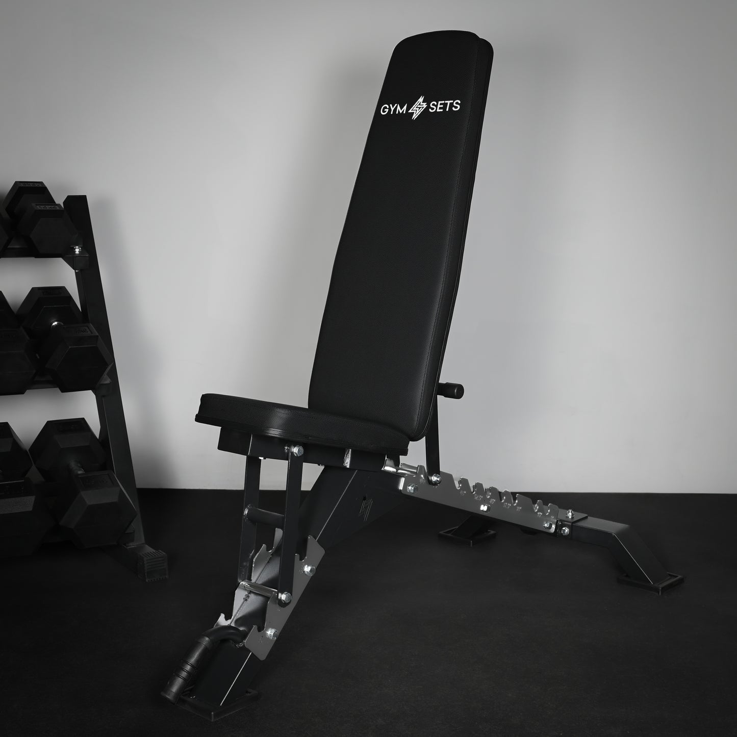 GYMSETS™ Tri Leg Commercial Gym Weight Bench (V2)