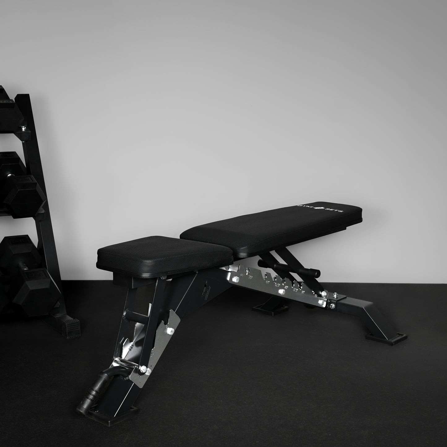 GYMSETS™ Tri Leg Commercial Gym Weight Bench (V2)