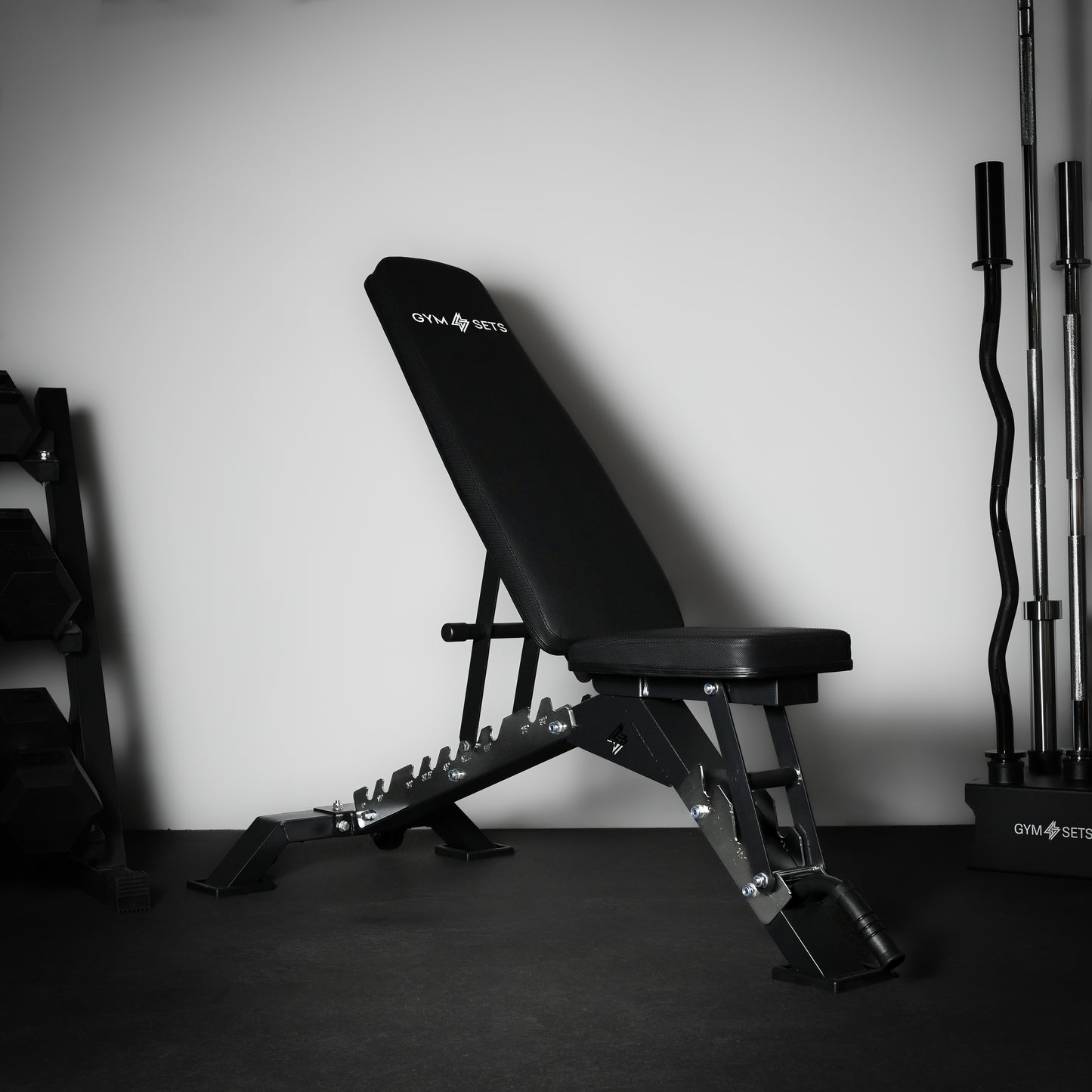 GYMSETS™ Tri Leg Commercial Gym Weight Bench (V2)