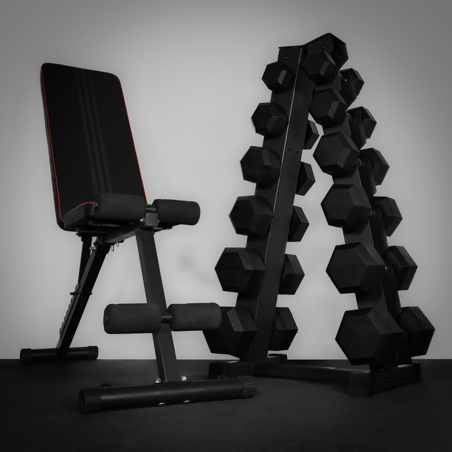 5 & 6 Tier Hex Dumbbell Tree Rack