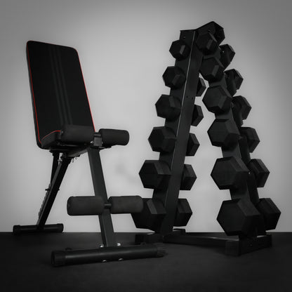 5 & 6 Tier Hex Dumbbell Tree Rack