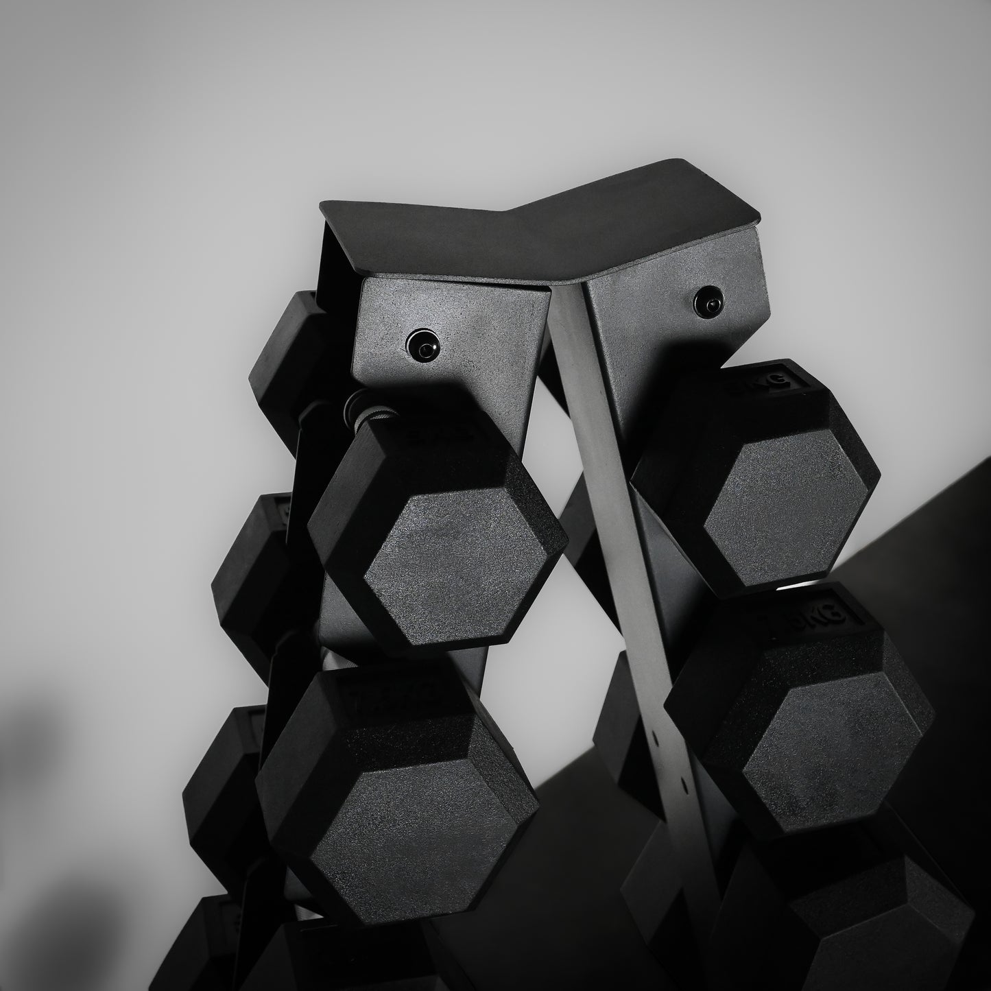 5 & 6 Tier Hex Dumbbell Tree Rack