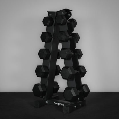 5 & 6 Tier Hex Dumbbell Tree Rack