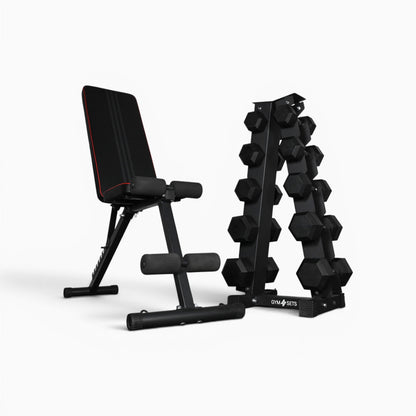 5 & 6 Tier Hex Dumbbell Tree Rack