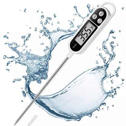 Digital Food Thermometer Instant Read Fast Accurate For Cooking