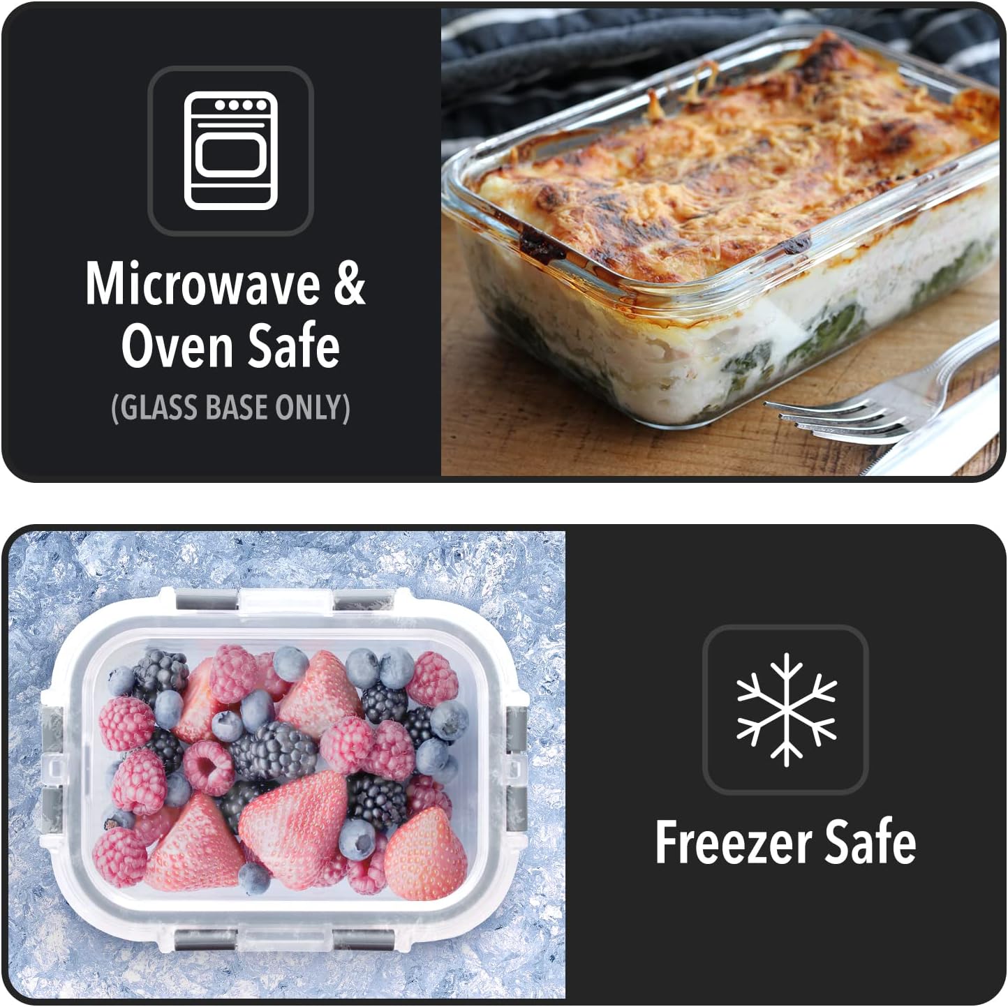 Discover The Best Glass Meal Prep Containers With Lids For Fresh, Reusable Food Storage. Perfect For Meal Prep, Lunch Boxes & Reducing Plastic. Buy Now!"